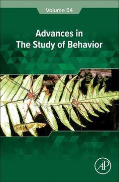 portada Advances in the Study of Behavior: Volume 54 (en Inglés)