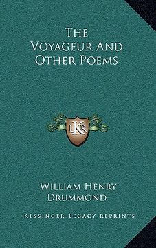 portada the voyageur and other poems (en Inglés)