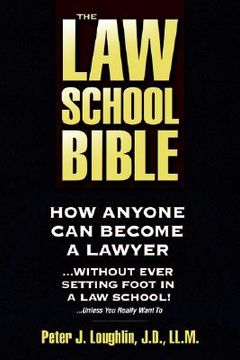 portada the law school bible (in English)
