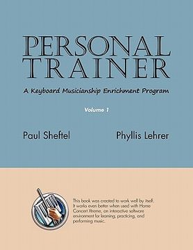 portada personal trainer: a keyboard musicianship enrichment program, volume 1 (in English)