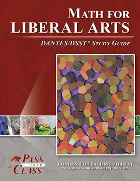 portada DSST Math for Liberal Arts DANTES Test Study Guide