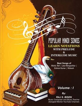 portada Popular Hindi Songs - Learn Notations with Prelude & Interlude Music (en Inglés)