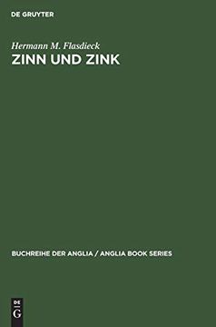 portada Zinn und Zink (Buchreihe der Anglia (en Alemán)