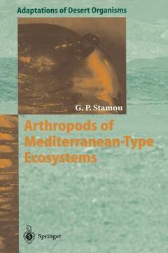 portada arthropods of mediterranean-type ecosystems (en Inglés)