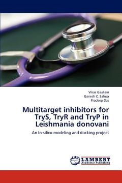 portada multitarget inhibitors for trys, tryr and tryp in leishmania donovani (en Inglés)
