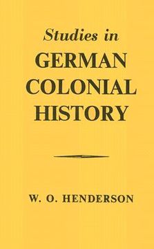portada studies in german colonial history (en Inglés)