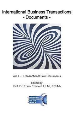 portada International Business Transactions - Documents: Vol. I - Transactional law Documents (en Inglés)