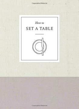 portada How to set a Table 