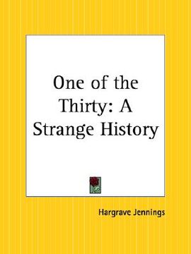 portada one of the thirty: a strange history