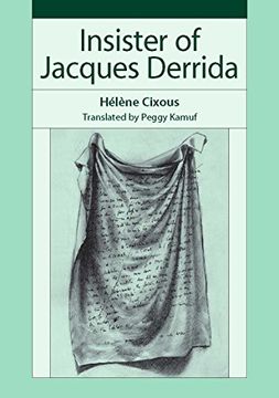 portada Insister of Jacques Derrida 