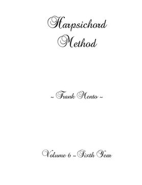 portada Harpsichord Method - Volume 6 (in English)