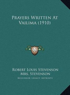 portada prayers written at vailima (1910)