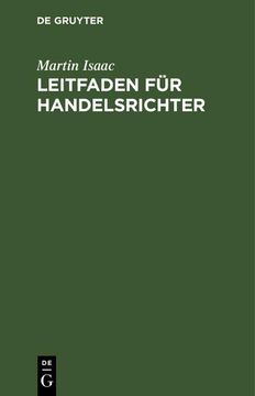 portada Leitfaden für Handelsrichter (en Alemán)
