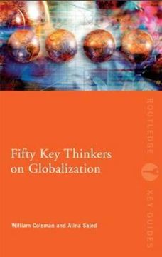 portada fifty key thinkers on globalization (en Inglés)