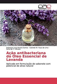 portada Ação Antibacteriana do Óleo Essencial de Lavanda