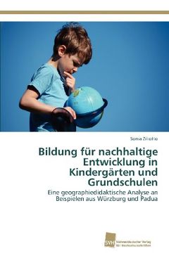 portada Bildung Fur Nachhaltige Entwicklung in Kinderg Rten Und Grundschulen