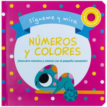 portada Libro con texturas Sígueme y mira: Números y Colores