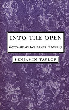 portada Into the Open: Reflections on Genius (en Inglés)