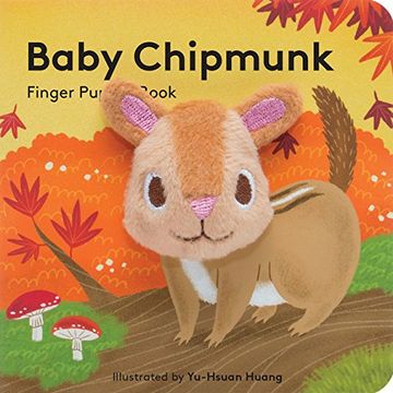 portada Baby Chipmunk: Finger Puppet Book (Little Finger Puppet Board Books) (in English)