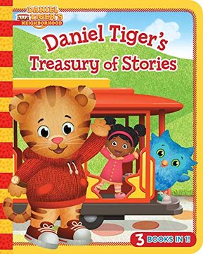 portada Daniel Tiger's Treasury of Stories: 3 Books in 1! (Daniel Tiger's Neighborhood) 