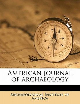 portada american journal of archaeolog, volume 23 (in English)