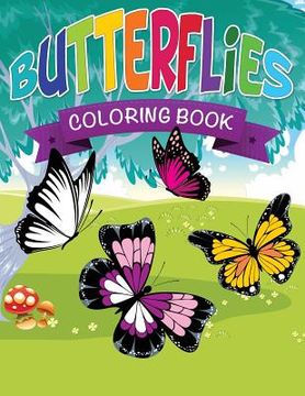 portada Butterflies Coloring Book (en Inglés)