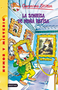 portada La sonrisa de mona Ratisa Geronimo Stilton (in Spanish)