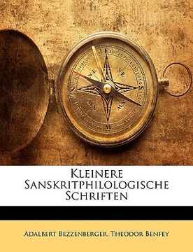 portada Kleinere Sanskritphilologische Schriften (en Alemán)
