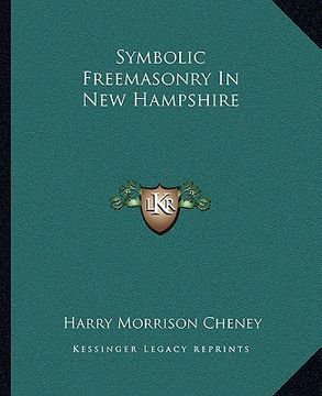 portada symbolic freemasonry in new hampshire (in English)