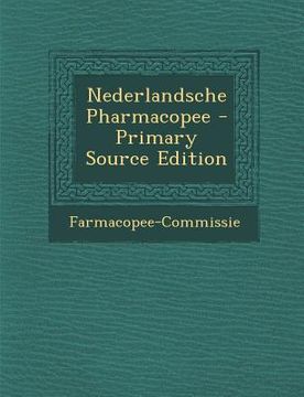 portada Nederlandsche Pharmacopee
