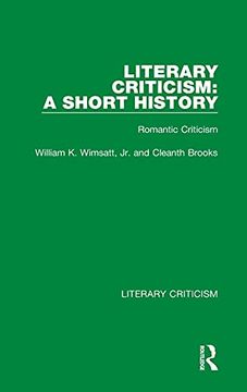 portada Literary Criticism: A Short History: Romantic Criticism (in English)