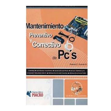 portada MANTENIMIENTO PREVENTIVO Y CORRECTIVO DE PCS