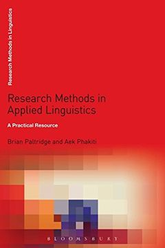 portada Research Methods in Applied Linguistics (Research Methods in Linguistics)