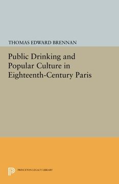 portada Public Drinking and Popular Culture in Eighteenth-Century Paris (Princeton Legacy Library) (in English)