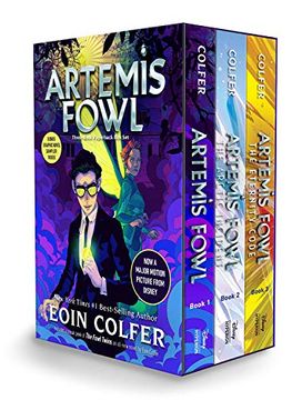 portada Artemis Fowl 3-Book Paperback Boxed set (Artemis Fowl, Books 1-3) (in English)