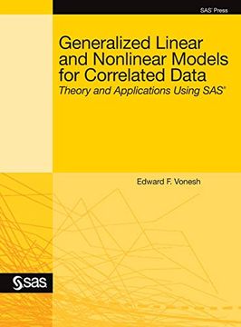 portada Generalized Linear and Nonlinear Models for Correlated Data: Theory and Applications Using sas (en Inglés)