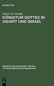 portada Königtum Gottes in Ugarit und Israel (in German)
