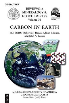 portada Carbon in Earth (Reviews in Mineralogy & Geochemistry) (in English)
