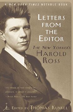 portada Letters From the Editor: The new Yorker's Harold Ross (Modern Library) (en Inglés)