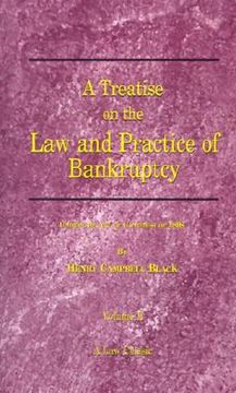 portada a treatise on the law and practice of bankruptcy, volume ii: under the act of congress of 1898