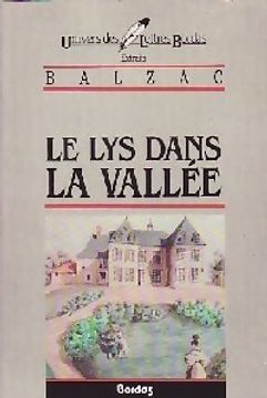 portada Le lys Dans la Vallée - Honoré de Balzac