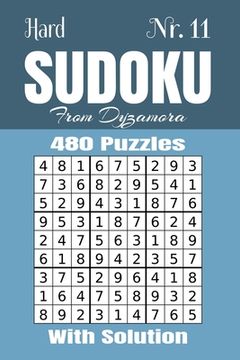 portada Hard Sudoku Nr.11: 480 puzzles with solution (en Inglés)