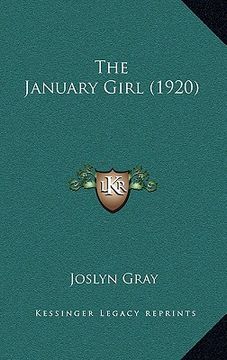 portada the january girl (1920) (en Inglés)