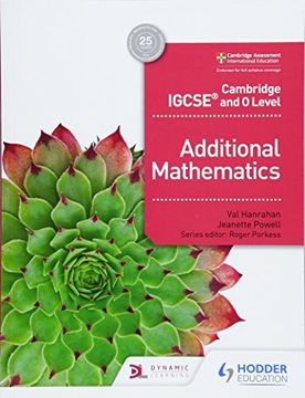 portada Cambridge Igcse and o Level Additional Mathematics 