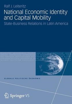 portada national economic identity and capital mobility (en Inglés)