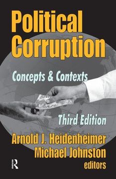 portada Political Corruption: Concepts and Contexts (en Inglés)