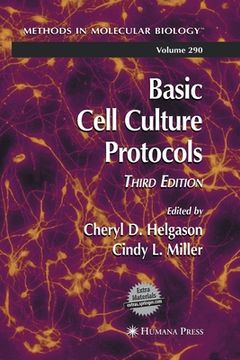 portada Basic Cell Culture Protocols (en Inglés)