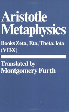 portada Metaphysics: Bks. 6-10. Zeta, Eta, Theta, Iota: Zeta, Eta, Theta, Iota Bks. 6-10 (Hackett Classics) (en Inglés)