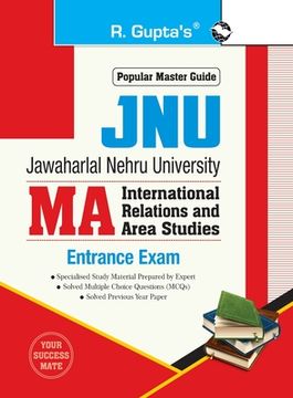 portada Jnu: MA (International Relations and Area Studies) Entrance Exam Guide (in English)