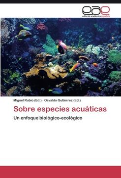 portada Sobre especies acuáticas: Un enfoque biológico-ecológico (Spanish Edition)